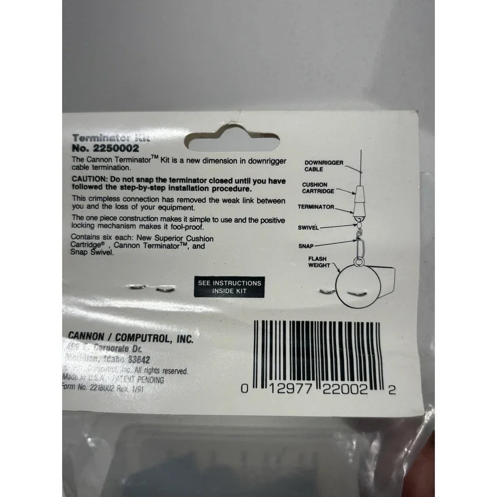 Cannon‎ Terminator Kit 18 Pieces Total Durable And Reliable Line Terminators